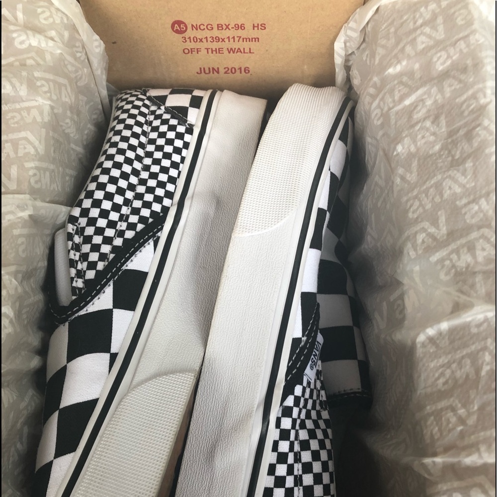 Classic Slip-on (Mix Checker) black/true